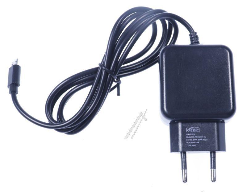 Classic PSE50287EU - 5v-2,5a-12w netzteil mit microusb-stecker