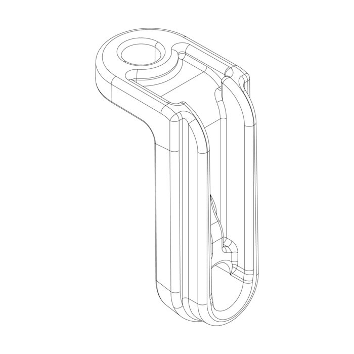 AEG Electrolux 1183740016 Scharnier - Scharnier