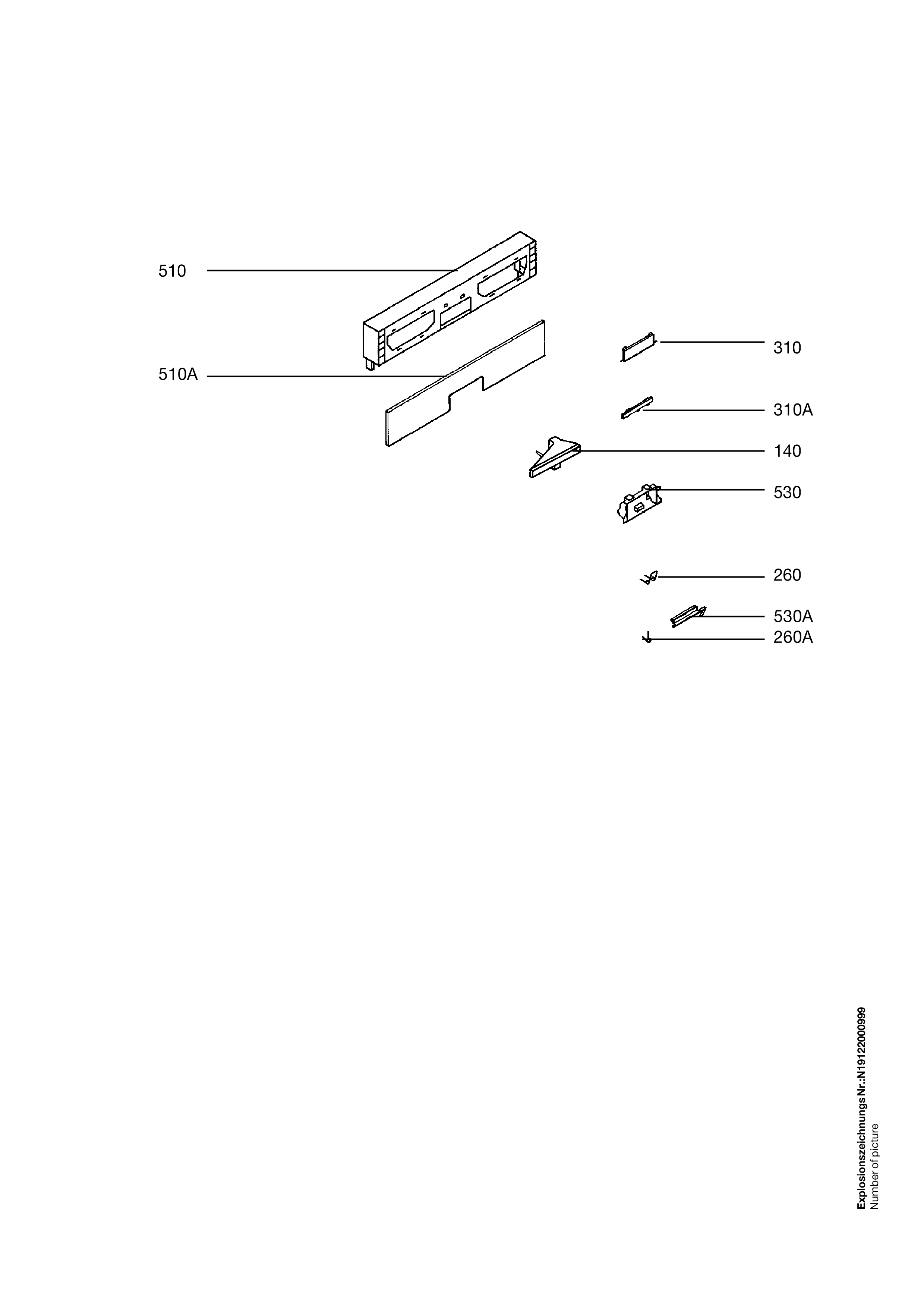Explosionszeichnung AEG 91123450301 Favorit 80850 I M