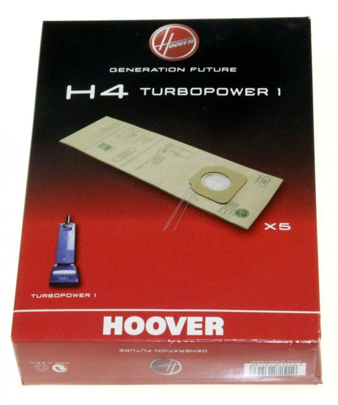 Candy Hoover 09173691 Staubsaugerbeutel - H4 turbopow papier-staubbeutel