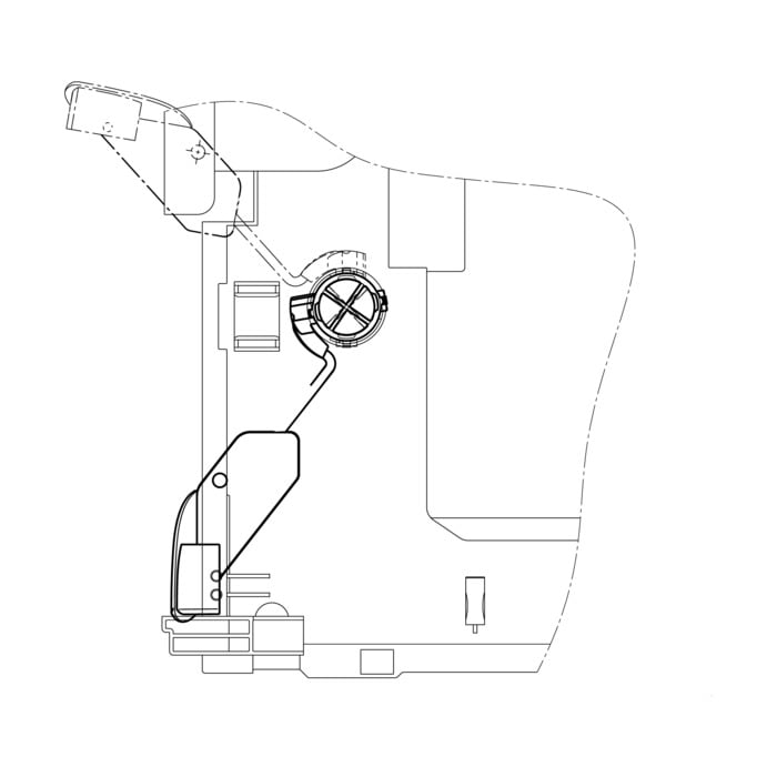 AEG Electrolux 1298712157 Hebel - Hebel,rolle,satz