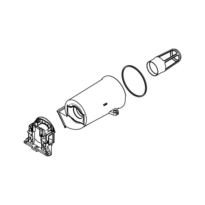 AEG Electrolux 2198610046 Staubbehälter - Dust container,main