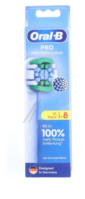 Braun 861073 Zahnbürste - Eb20rx-8 oral-b aufsteckbürsten pro precision clean 8er-pack