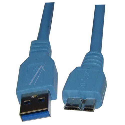 COM - Usb3.0-kabel typ-a stecker/typ-b micro stecker 3,0m blau