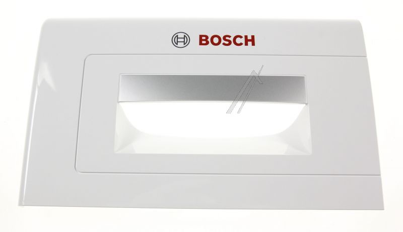 BSH Bosch Siemens 12005712 Blende Waschmittelkasten - Ablage griffplatte - weiss/ silber