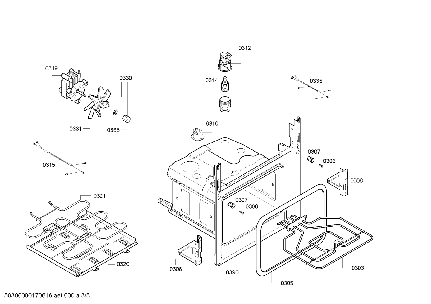 HB23AR510E/46 horno.siemens.2D.indp.S1.E0_CF.inox