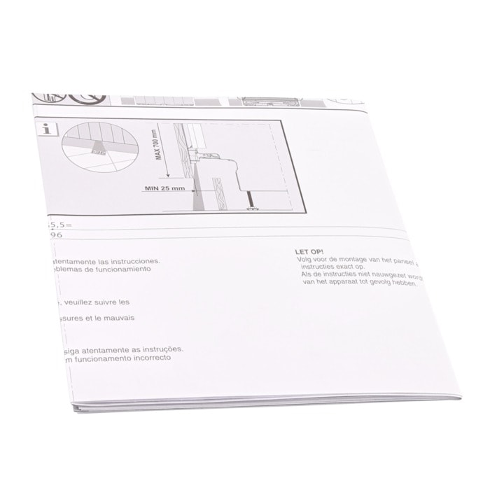 AEG Electrolux 140035669161 Schablone - Gabarit,porte