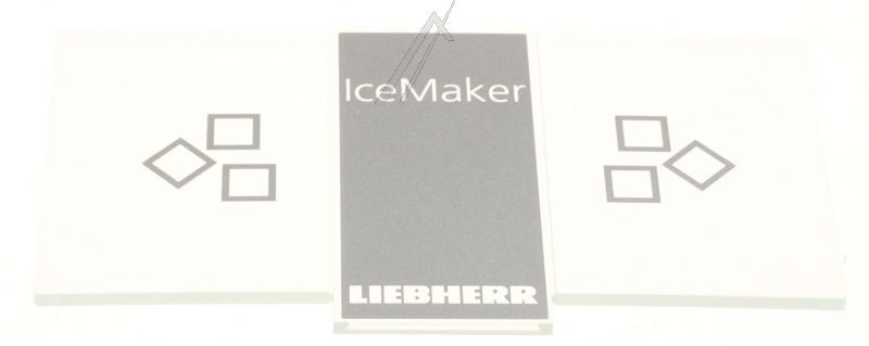 Liebherr 743403200 Schubladenblende - Infoblende bedruckt eiswfelbereiter