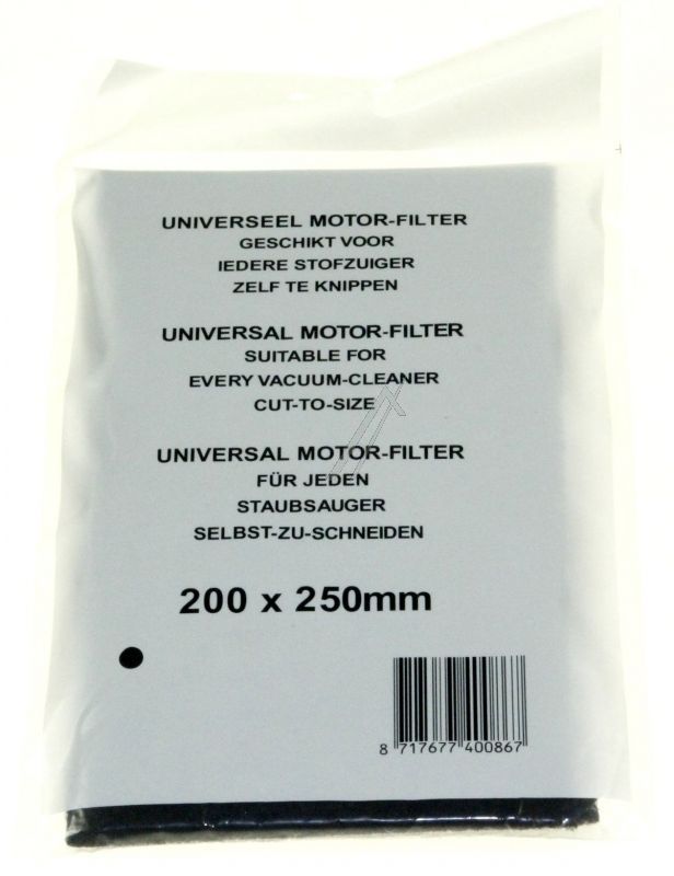 COM Motorfilter - Passend für universal motorfilter staubsauger 200 x 250