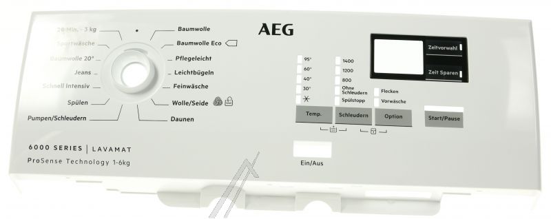 AEG Electrolux 140122380011 Blende - Blendenhalter,gedruckt,aeg,l6t