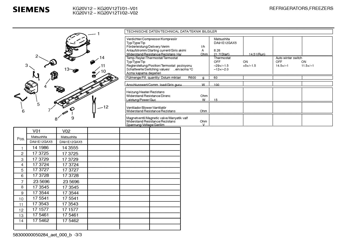 KG20V12TI/01 Economic