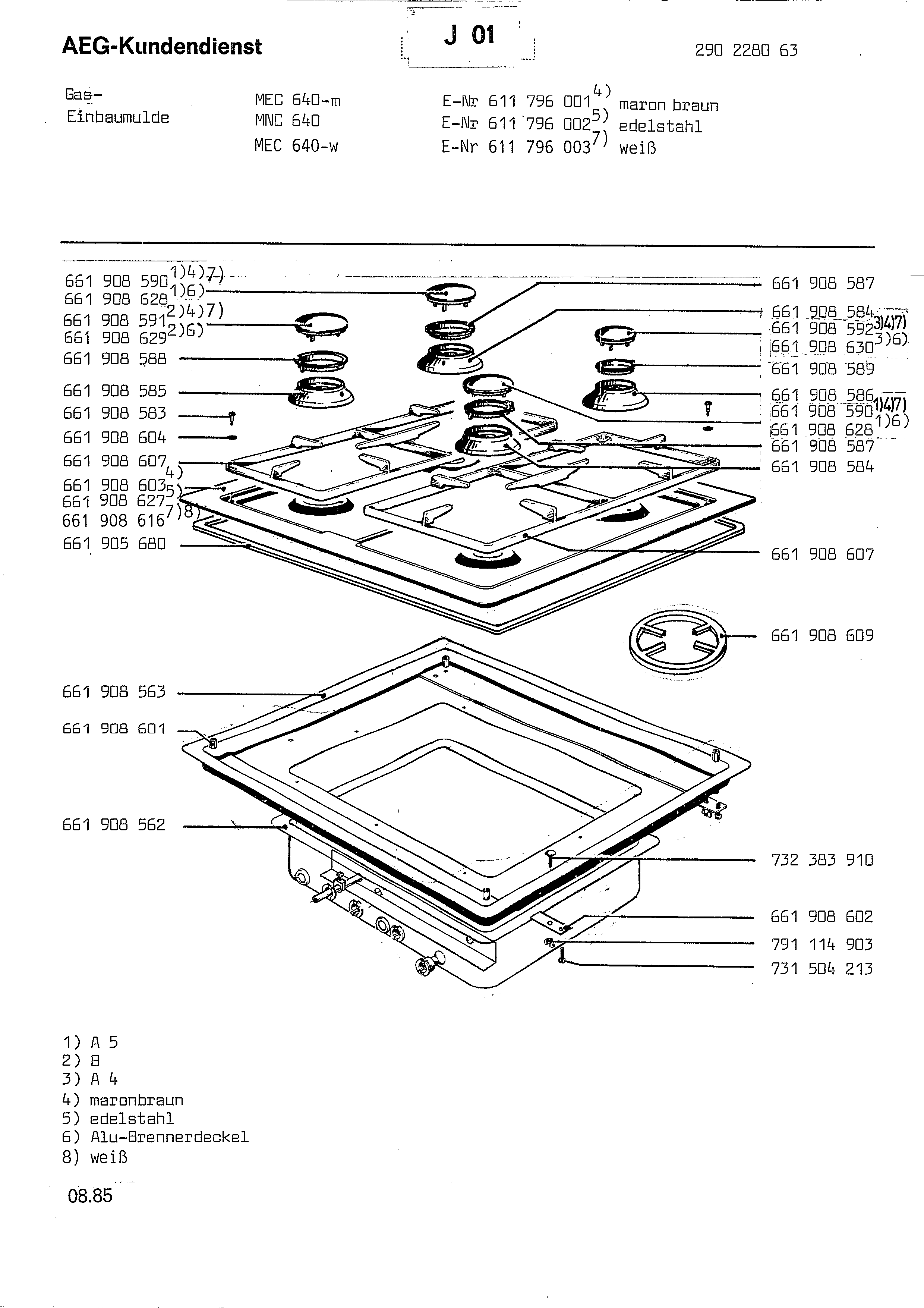 61179600300 MEC 640 W