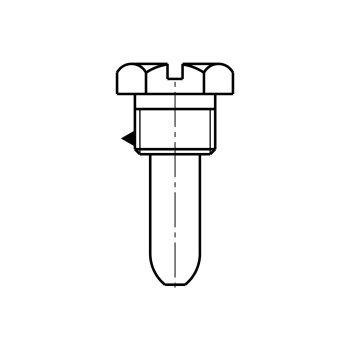 AEG Electrolux 2210093080 - Stift de scharnier