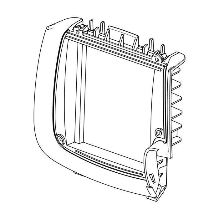 AEG Electrolux 1181911122 - Rahmen,grill,grau