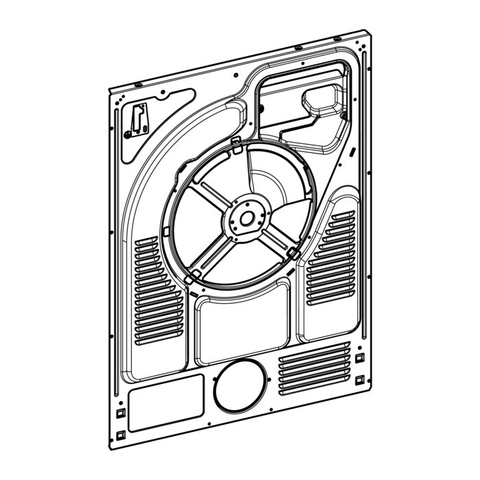 AEG Electrolux 1254265315 Rückwand - Gehäuserückwand