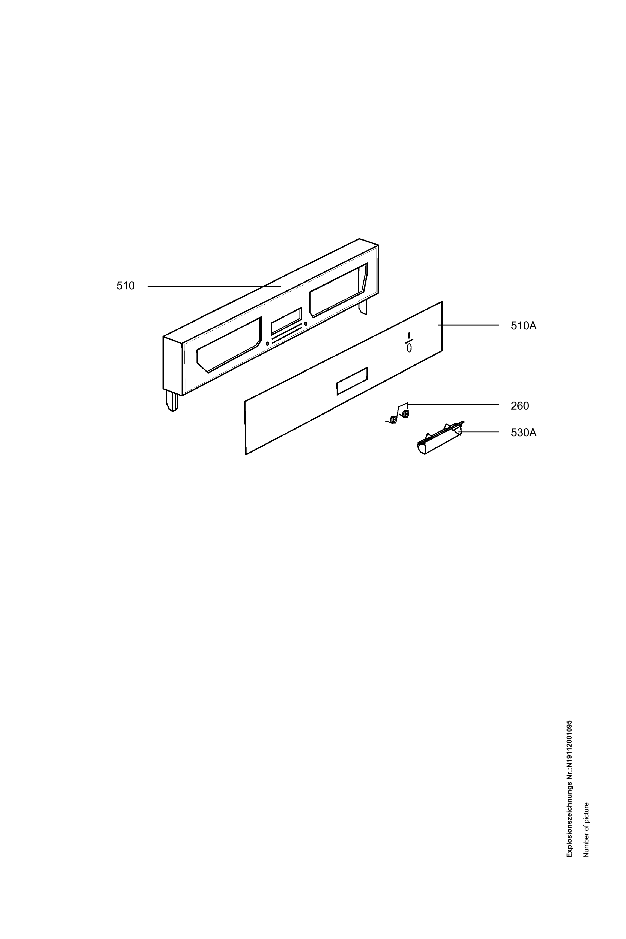 Explosionszeichnung AEG 91123479900 FAV64052IM