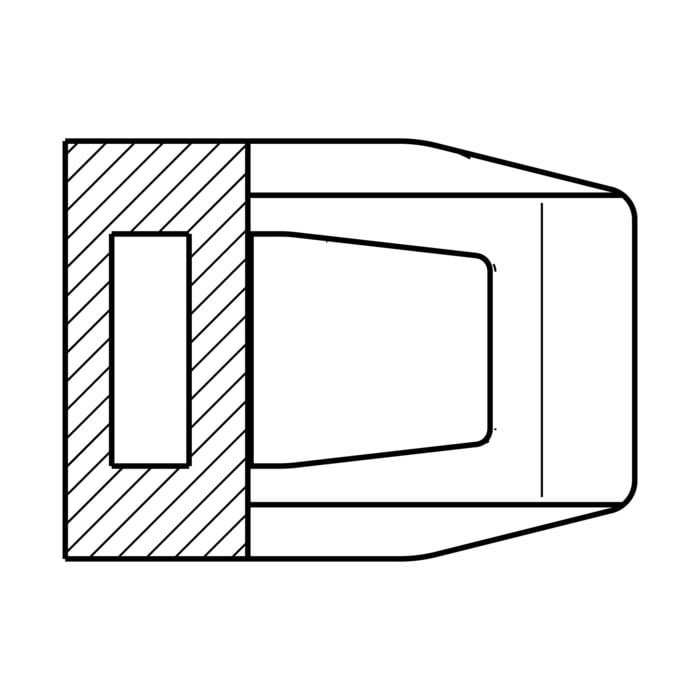 AEG Electrolux 1247093022 Kanal - Luftfalle