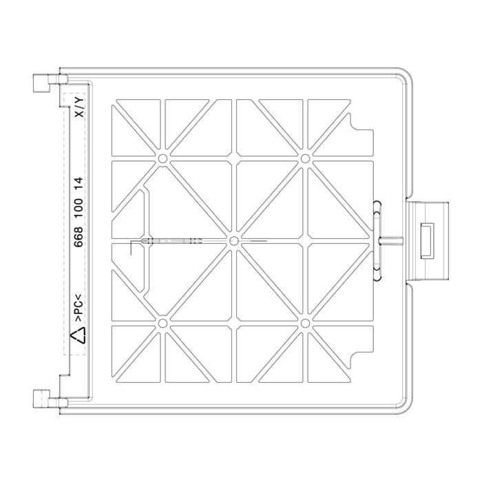 AEG Electrolux 6681005044 Gitter - Filtergitter