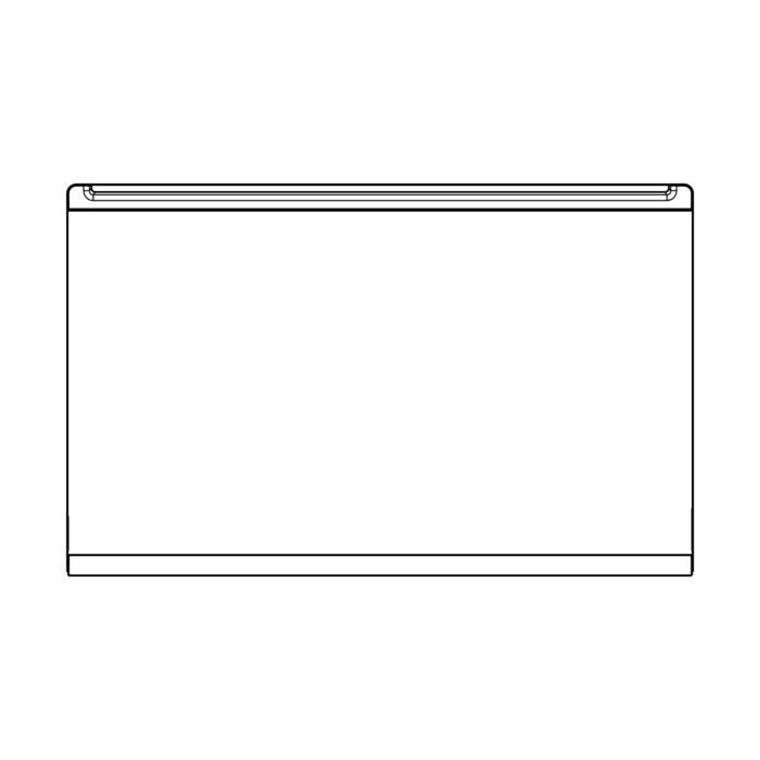 AEG Electrolux 2651093235 Glasplatte - ,complet,458.5x287mm