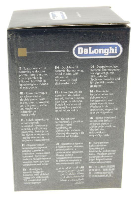 Delonghi 5513284511 Thermoskanne - Dlsc067 doppelwandiger keramikbecher, 300 ml