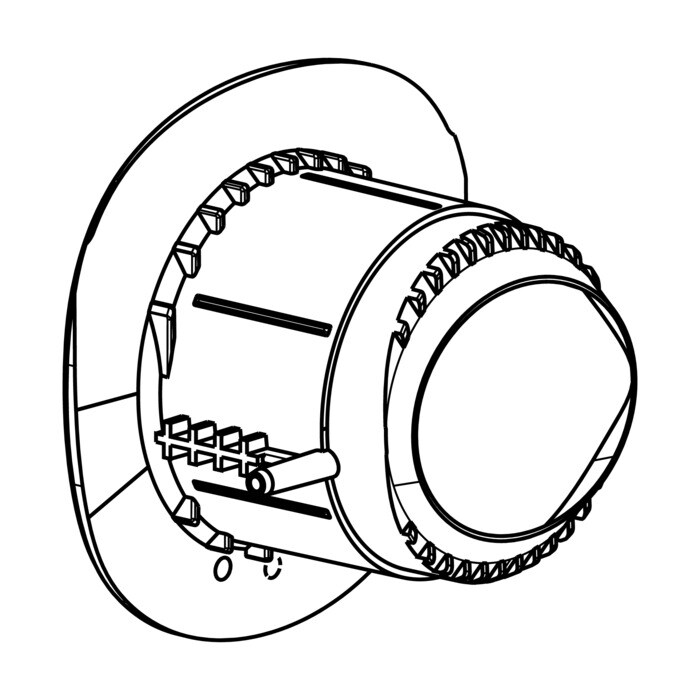 AEG Electrolux 1181343045 Muffe - Anschluss,schlauch,innen