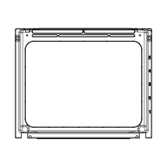 AEG Electrolux 140049840196 Frontrahmen - Frontrahmen