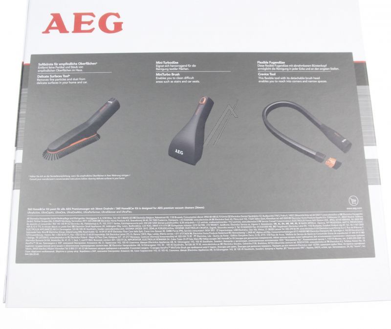 AEG Electrolux 9001679639 Staubsaugerdüsen Set - Akit12 360° home & car-kit