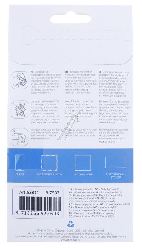 Mobilize 53811 Display-Schutzfolie - Passend für mobilize edge-to-edge glass screen protector samsung galaxy s10 lite black