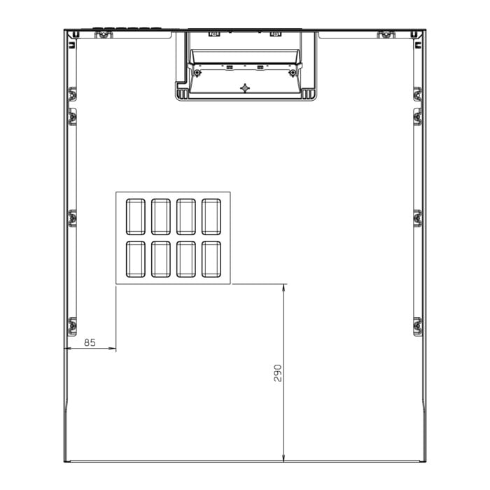 AEG Electrolux 8088879021 Türverkleidung außen - Aussentür,weiss,