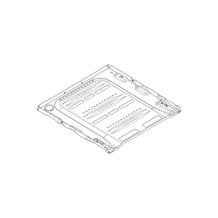 AEG Electrolux 140032875019 Bodenplatte - Bodenplatte