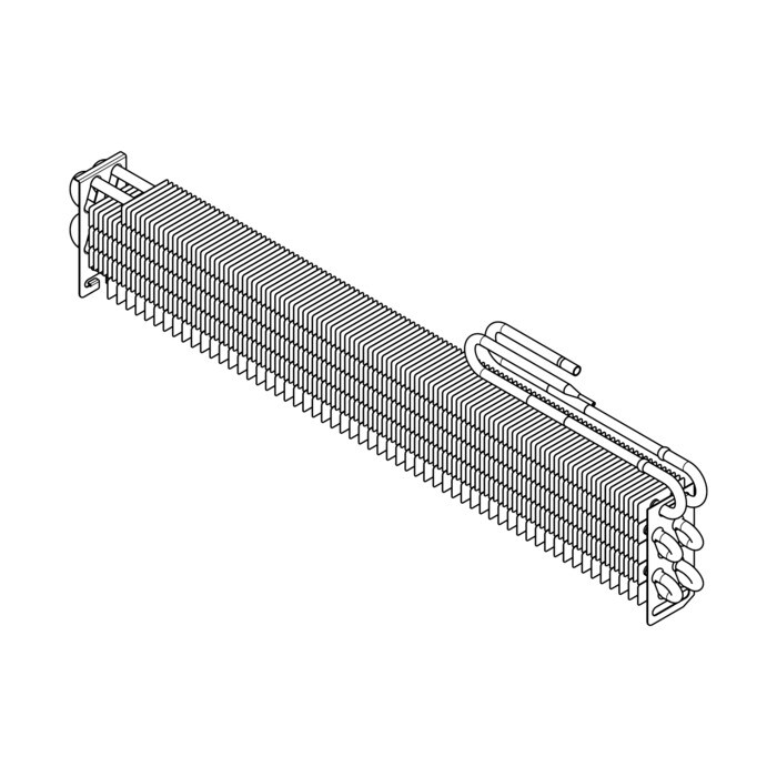 AEG Electrolux 140070276039 Verdampfer - Evaporator,refrigerator,end pi