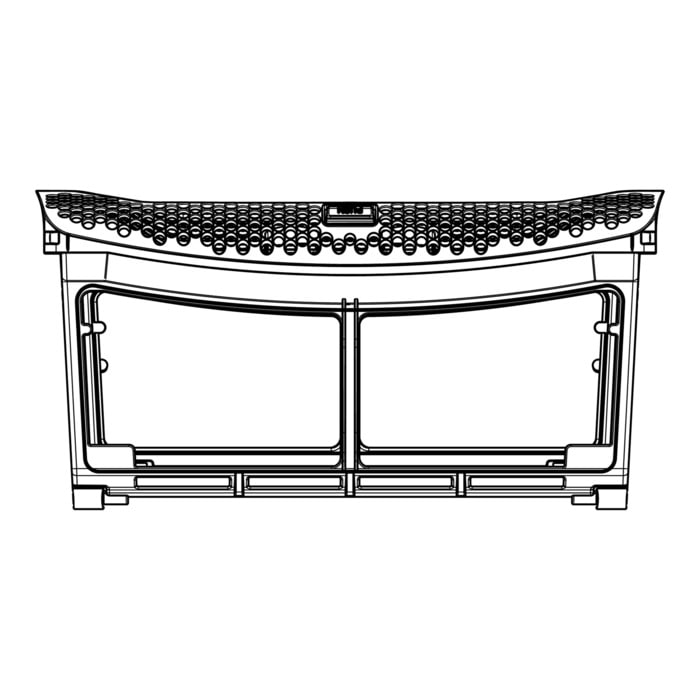AEG Electrolux 8588074539012 Sieb - Flusenfilter/flusensieb, satz, weiss