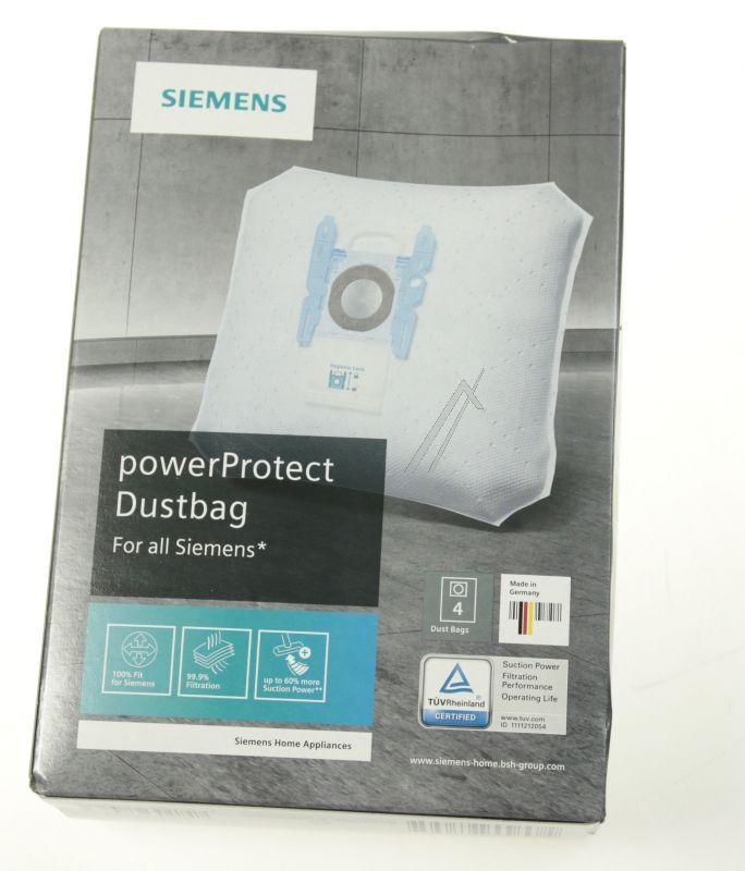 Bosch Siemens Staubsaugerbeutel 4 Stk 17003049 Power Protect Typ G Ersatzteil