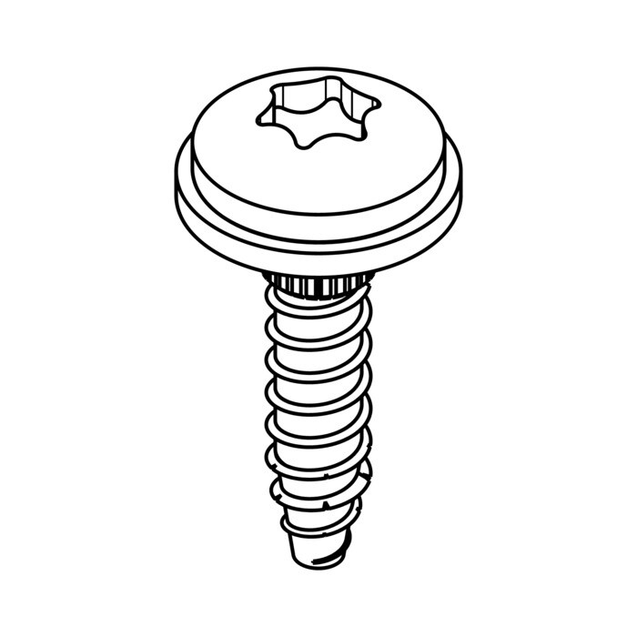 AEG Electrolux 3543244028 Bolzen - Schraube,2,9x13mm t10