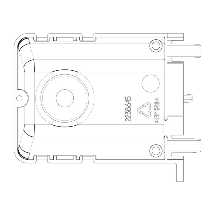 AEG Electrolux 2238645036 Träger - Ventilatorhouder