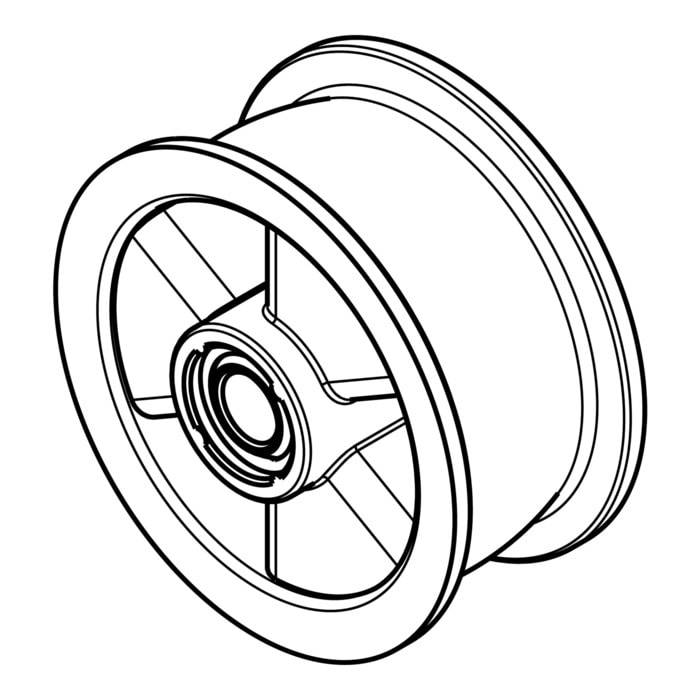 AEG Electrolux 8581250125037 Spannrolle - Spannrolle,satz