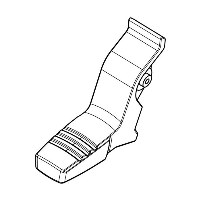 AEG Electrolux 2085774038 Pedal - Pedal,silber