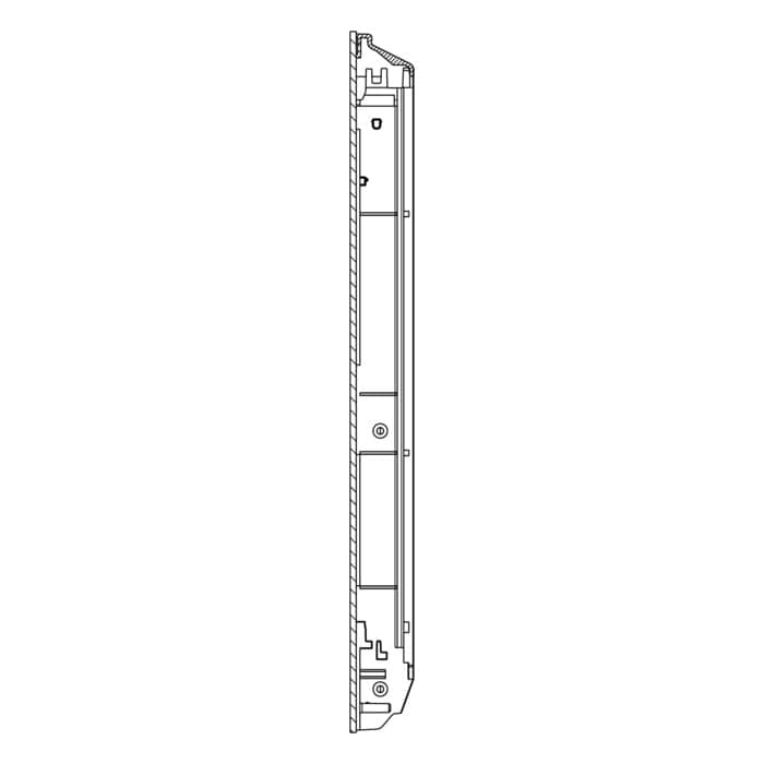 AEG Electrolux 140032463501 Aussenscheibe - Frontscheibe,inox,592x465mm