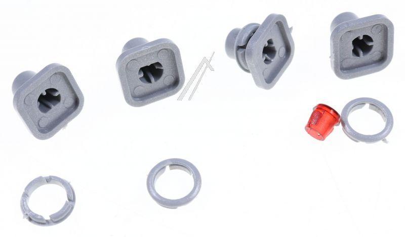 Arcelik Grundig Beko 9197064212 Knopf Taste - Kit push buttons d8 gm 3v+frame+spy red