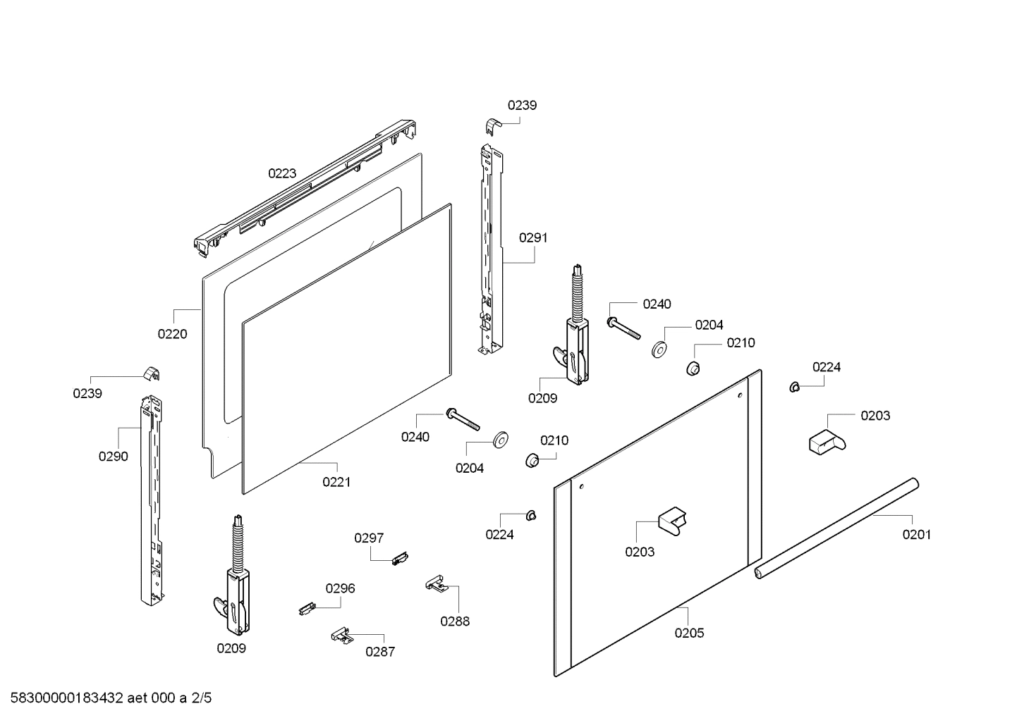 HB23AB510E/47 H.SE.NP.L2D.IN.GLASS.S1/.X.E0_C///