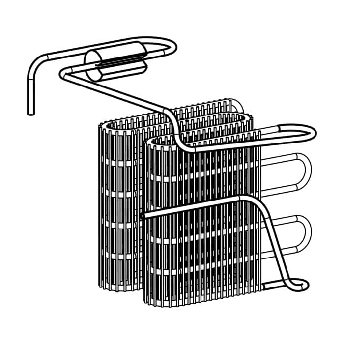 AEG Electrolux 2064851039 Verdampfer - Verflüssiger