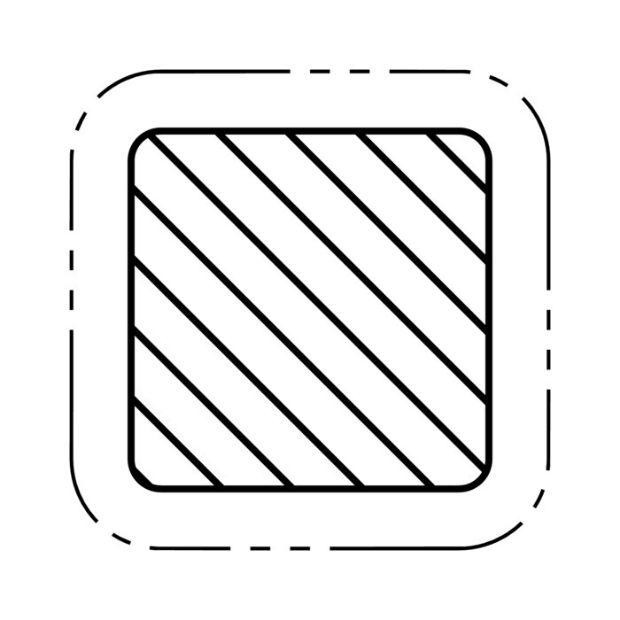 AEG Electrolux 1251053102 Dichtung - Dichtung,luftkanal