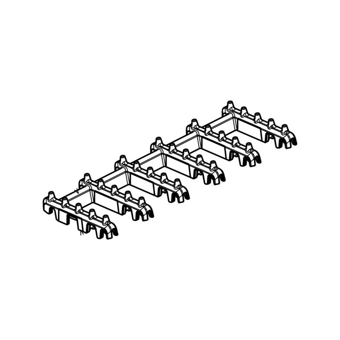 AEG Electrolux 140159440050 Abstandhalter - Ergots souples,gris foncé,170x