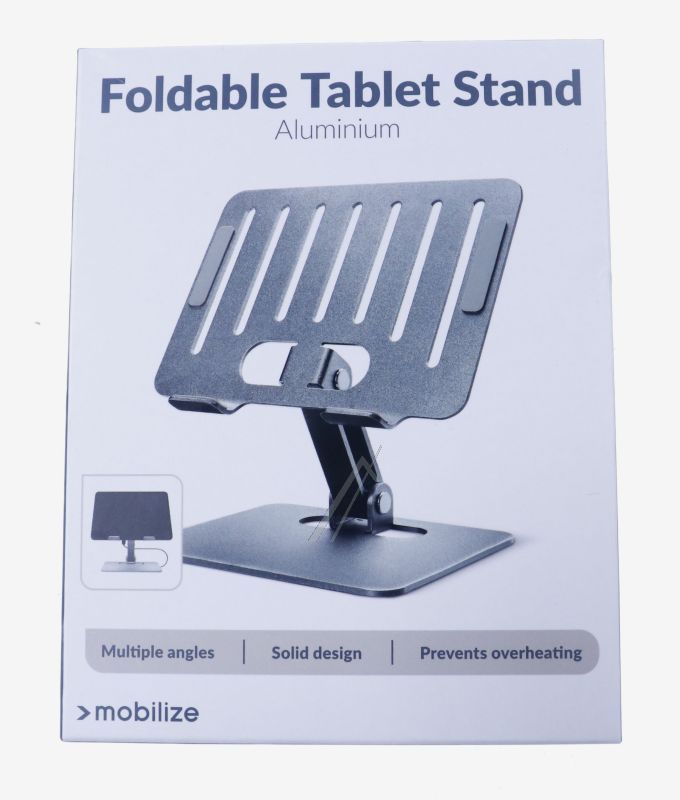 Mobilize 28680 - Faltbare aluminium tablet halterung schwarz