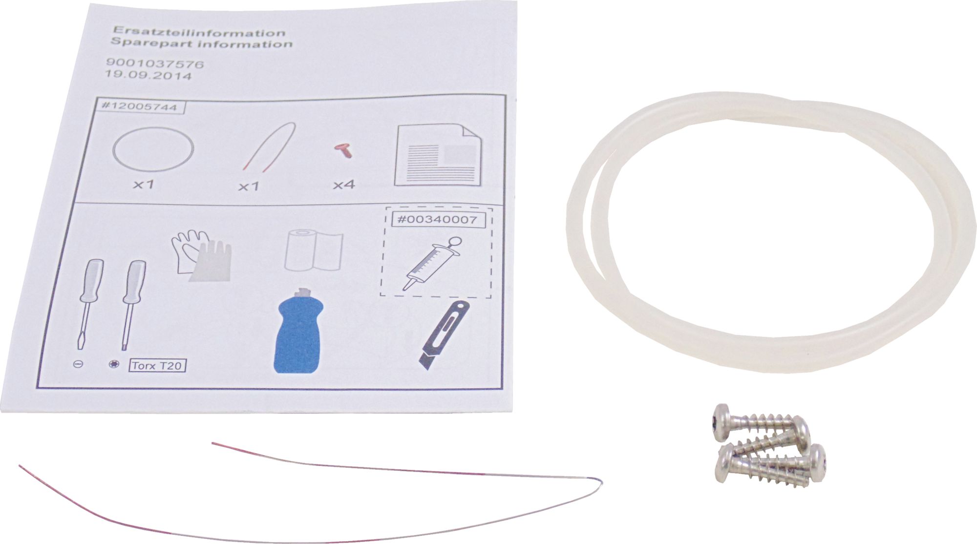 Reparatursatz Pumpentopf 12005744 COM für Geschirrspüler Dichtungssatz Pumpentopfdichtung 182mmØ Ersatzteil