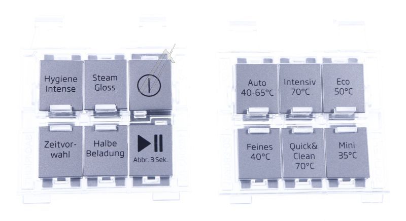 Arcelik Grundig Beko 1780871500 Knopf Taste - Printed key group