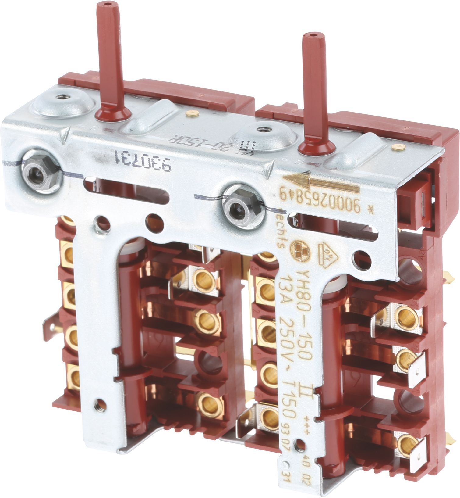 BSH Bosch Siemens 00643741 Energieregler - Yh80-150 energieregler-zweierblock,rechts,typ yh80-150, zonenzuschalt