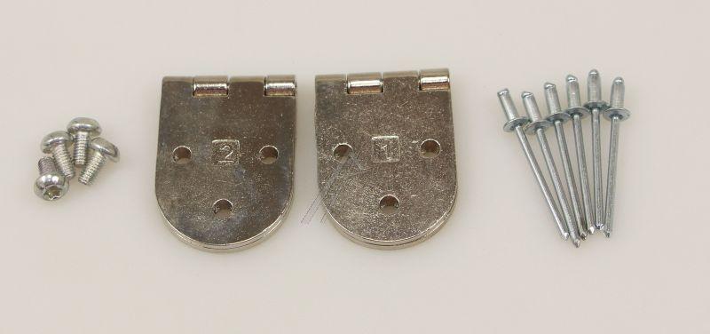 Whirlpool Indesit 488000630665 Scharnier - C00630665 kit n.2 hinges (biscotto) art.131 3080