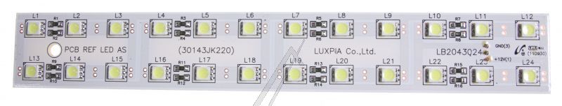 BSH Bosch Siemens 00750833 Lichtleiste - Led-lichtleiste