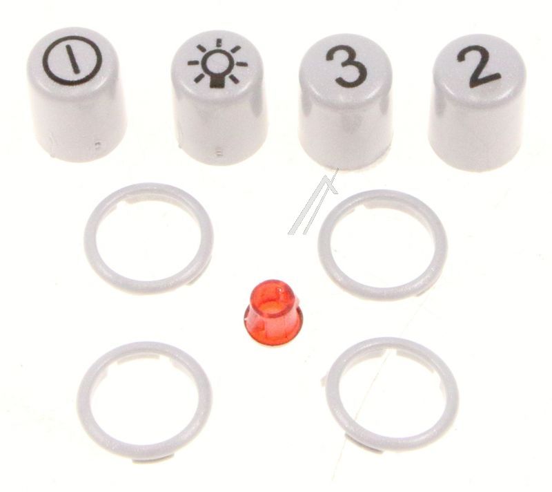 Arcelik Grundig Beko 9197064138 Tastensatz - Kit burc+buton d11gm 3v ser.+led pls red